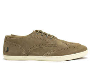 Fred Perry Παπούτσι Ανδρικό EALING SUEDE- DRIFTWOOD - Mπέζ