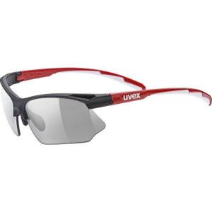 Uvex Γυαλιά Ηλίου - uvex sportstyle 802 Vario - Black/Red - 530872-2301