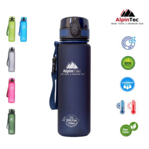AlpinTec Water Bottle 1000ml Dark Blue