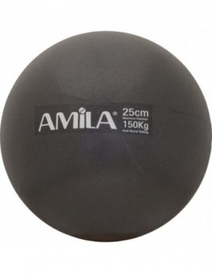 Μπάλα Pilates 25cm Μαύρη - AMILA