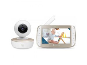 Motorola VM50G Wi-Fi HD Ενδοεπικοινωνία μωρού με έγχρωμο monitor LCD 5 & κατευθυνόμενη κάμερα