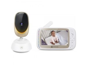 Motorola VM85 Connect Wi-Fi HD Ενδοεπικοινωνία μωρού με έγχρωμο monitor LCD 5 & κατευθυνόμενη κάμερα