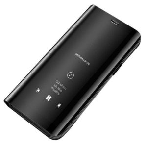 OEM Θήκη Clear View Standing Cover για Samsung Galaxy A40 μαύρο -OEM (200-103-809)