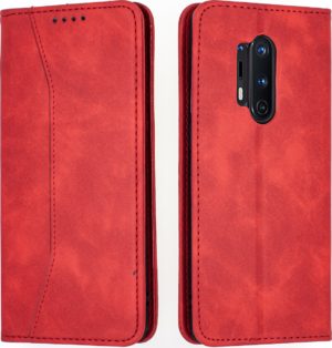 Bodycell Bodycell Θήκη - Πορτοφόλι OnePlus 8 Pro - Red (5206015060632)