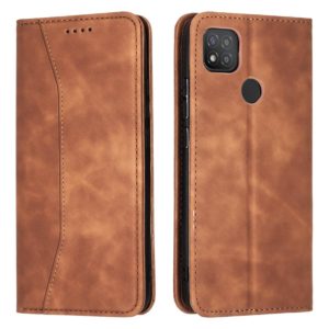 Bodycell Bodycell Book Case Pu Leather For XIAOMI Redmi 9C/9C NFC Brown (200-108-823)