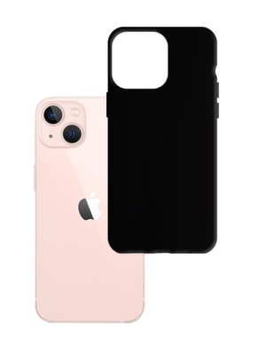 3mk 3ΜΚ θήκη Σιλικόνης Apple IPhone 14 Plus - Black (200-110-326)