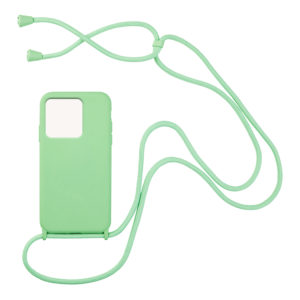 My Colors Θήκη Σιλικόνης με Κορδόνι CarryHang για Xiaomi - My Colors - Ανοιχτό Πράσινο - Redmi 10C