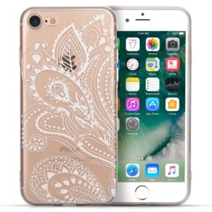 YouSave Accessories Θήκη σιλικόνης για iPhone 7 Ultra Thin Henna Pattern Διάφανη by YouSave Accessories (200-102-249)