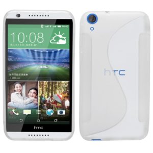 OEM Θήκη σιλικόνης για HTC 820 Ημιδιάφανη λευκή - OEM ( 210-100-182)