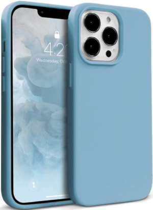 Crong Crong Color Θήκη Premium Σιλικόνης Apple iPhone 13 Pro - Sky Blue (CRG-COLR-IP1361P-LBLU)