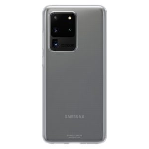Samsung Official Samsung Θήκη Σιλικόνης Samsung Galaxy S20 Ultra - Transparent (EF-QG988TTEGEU)