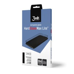 3MK 3MK HardGlass Max Lite Full Screen για Samsung - 3MK - Μαύρο - Samsung Galaxy A41