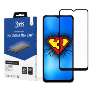 3mk 3MK HardGlass Max Lite Full Face Tempered Glass Samsung Galaxy A02s Μαύρο (200-108-626)
