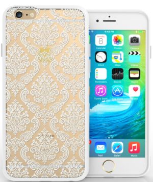 YouSave Accessories Θήκη Damaske White για iPhone 7 by YouSave και screen protector (200-101-502)