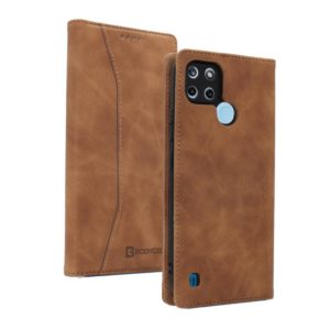 Bodycell Bodycell Book Case Pu Leather For Realme C21Y/C25Y - Brown (04-00240)