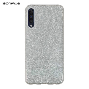 Θήκη Σιλικόνης Sonique Shiny για Samsung - Sonique - Ασημί - Samsung Galaxy A70/A70s