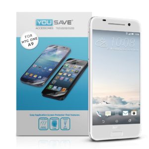 YouSave Accessories Μεμβράνη Προστασίας Οθόνης για HTC One A9 by Yousave - 5 Τεμάχια