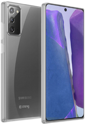 Crong Crong Slim Διάφανη Θήκη Σιλικόνης Samsung Galaxy Note 20 - 0.8mm - Clear (CRG-CRSLIM-SGN20-TRS)