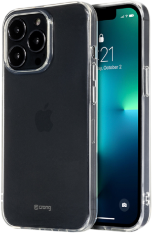 Crong Crong Slim Διάφανη Θήκη Σιλικόνης Apple iPhone 13 Pro - 0.8mm - Clear (CRG-CRSLIM-IP1361P-TRS)