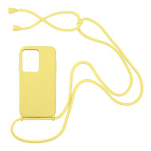 My Colors Θήκη Σιλικόνης με Κορδόνι CarryHang Xiaomi - My Colors - Κίτρινο - Poco X5 5G, Redmi Note 12 5G