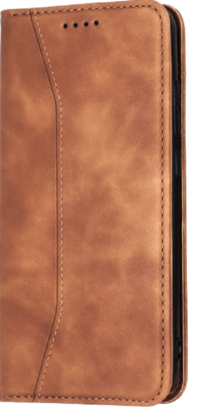 Bodycell Bodycell Book Case Pu Leather For Xiaomi Redmi Note 10 5G Brown (200-108-434)