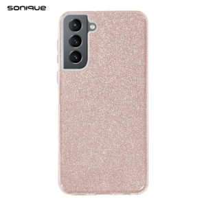Θήκη Σιλικόνης Sonique Shiny για Samsung - Sonique - Ροζ - Samsung Galaxy S21