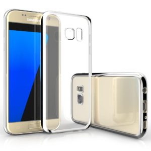 YouSave Accessories Θήκη bumper για Samsung Galaxy S7 διάφανη-ασημί by Yousave (200-101-154)