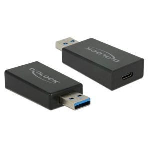 Delock Delock Converter USB-A 3.1 > USB-C 3.1 M/F Active (65689)