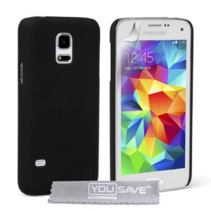 YouSave Accessories Θήκη για Samsung Galaxy S5 mini by YouSave μαύρη και δώρο screen protector