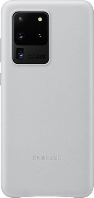 Samsung Official Samsung Δερμάτινη Θήκη Samsung Galaxy S20 Ultra - Silver (EF-VG988LSEGEU)