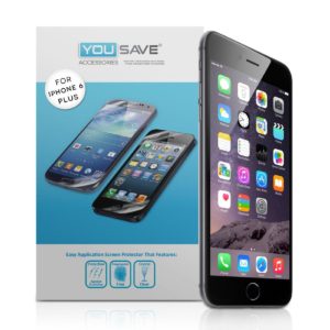YouSave Accessories Μεμβράνη Προστασίας Οθόνης iPhone 6 Plus/6S Plus by Yousave - 5 Τεμάχια