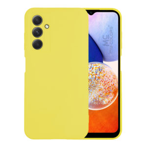 My Colors Θήκη Σιλικόνης My Colors Samsung - My Colors - Κίτρινο - Galaxy A14 4G, Galaxy A14 5G