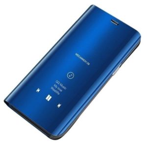 OEM Θήκη Clear View Standing Cover για Huawei Y7 2019 / Y7 Prime 2019 Blue - OEM (200-105-780)