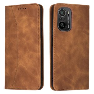Bodycell Bodycell Book Case Pu Leather For Xiaomi Poco F3 Brown (04-00653)