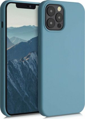 KW Θήκη Σιλικόνης για iPhone 12 Pro Max - Stone Blue by KW (200-107-782)