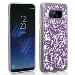 Caseflex Θήκη σιλικόνης για Samsung Galaxy S8 Tinfoil Purple by Caseflex (200-102-194)