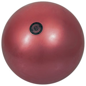 Μπάλα Ρυθμικής Γυμναστικής Amila Με Strass 19cm Κόκκινη FIG Approved 98932