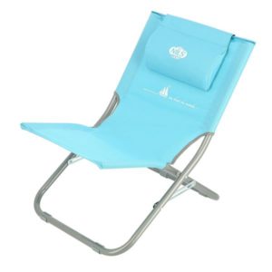 Καρέκλα Παραλίας Nils Camp Με Μαξιλάρι Μπλε NC3136