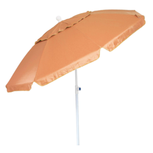 Ομπρέλα Παραλίας 2m Πορτοκαλί Με Ασημί Εσωτερικά Campus 371-7002-2