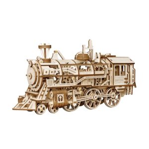 3D Puzzle Ξύλινο Μηχανικό Locomotive Robotime LK701