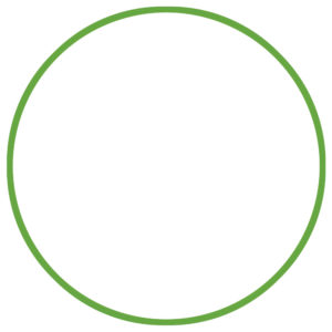 Στεφάνι Ρυθμικής Hula Hoop 76cm 185g Πράσινο 48164