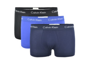 CALVIN KLEIN Calvin Klein ανδρικά βαμβακερά 3pack boxers,κανονική γραμμή,95%cotton 5%elastane U2664G-4KU - ΠΟΛΥΧΡΩΜΟ