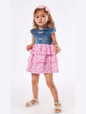 Εβίτα Fashion Baby Φόρεμα Τζιν 238507