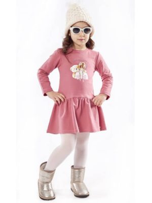 Εβίτα Παιδικό Φόρεμα Ροζ 227212