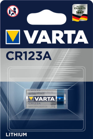 VARTA ΕΙΔΙΚH ΜΠΑΤΑΡΙA CR123A-3V 1 TMX 40095