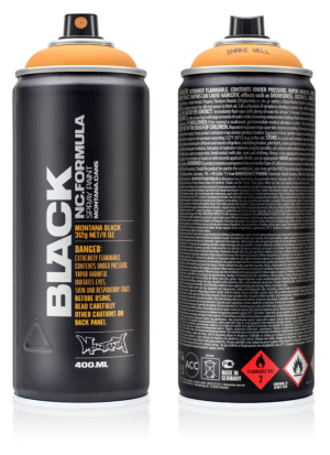 Montana Black 400ml Χρώμα Σπρέι BLK 6015 Wild Lime