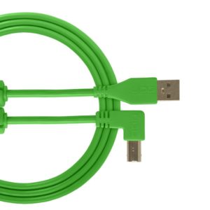 UDG GEAR U95004GR UDG Ultimate Audio Cable USB 2.0 A-B Green Angled 1m