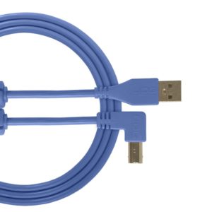 UDG GEAR U95004LB UDG Ultimate Audio Cable USB 2.0 A-B Light Blue Angled 1m