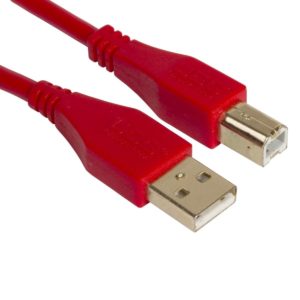 UDG GEAR U95003RD UDG Ultimate Audio Cable USB 2.0 A-B Red Straight 3m