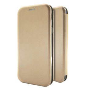 Θήκη Book Ancus Magnetic Curve για Samsung SM-A415F Galaxy A41 TPU Χρυσαφί